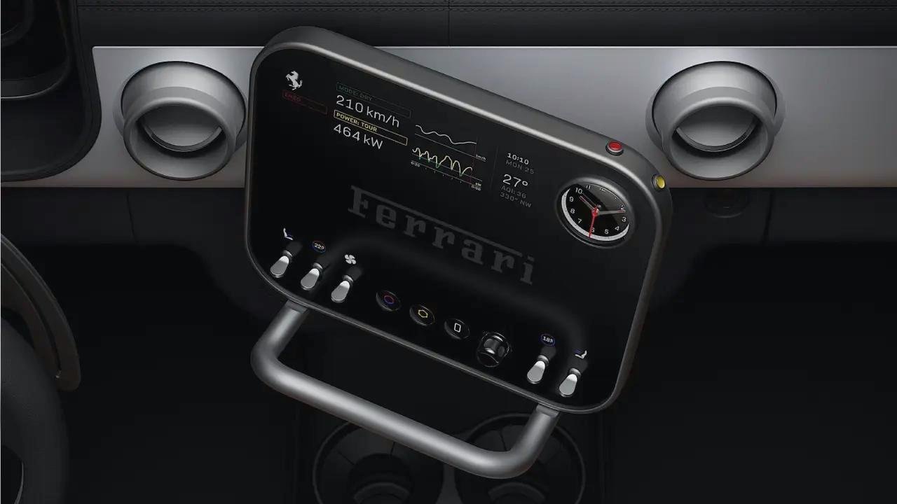 Elektrischer Ferrari von Apple - BlauAutonom