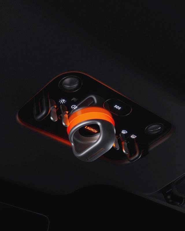Ferrari Lucenin Innenraum und Interface Design - BlauAutonom