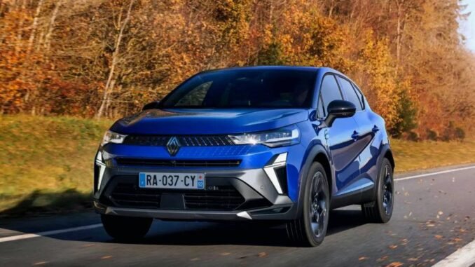 Renault Captur Leicht-Hybrid mit 140 PS - BlauAutonom