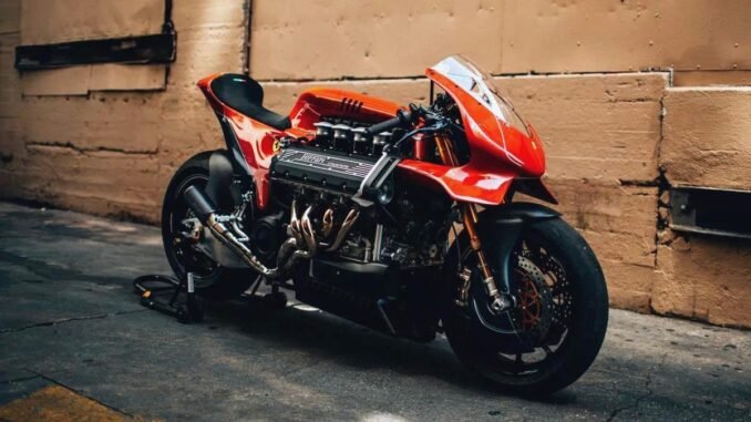 Ferrari-Tuning-Motorrad verkauft - BlauAutonom