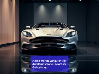 Aston Martin Vanquish 25: Jubiläumsmodell zoom 25. Geburtstag - BlauAutonom