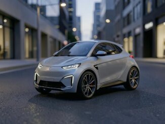 Kleines Elektrofahrzeug vom ehemaligen Audi- und Apple-Designer - BlauAutonom